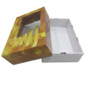 Custom Made Corrugated Fruit Box with PVC Window